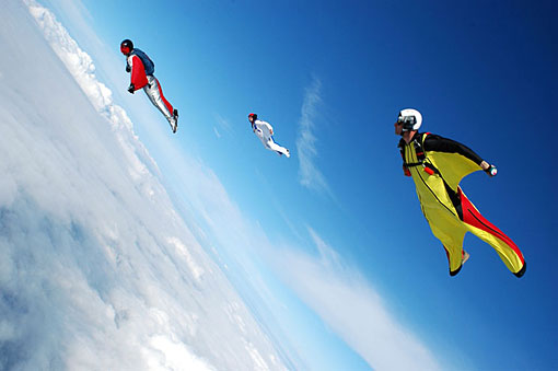 Skydiving on Steriods